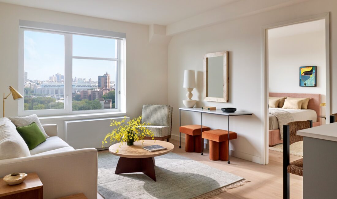 2-bedroom apartment at the new luxury residences Estela in South Bronx